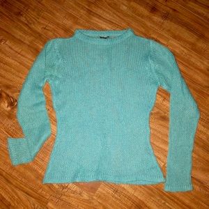 Seaglass knit sweater